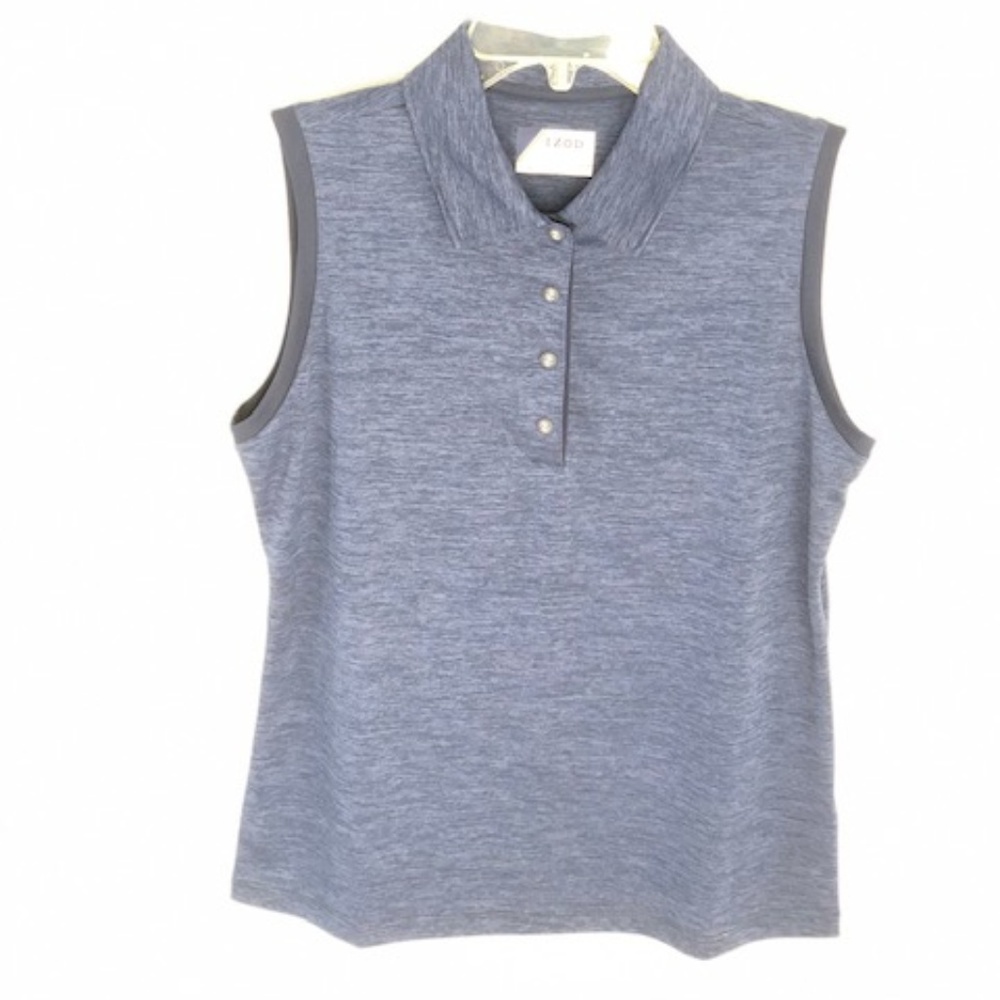 IZOD Golf Ladies Sleeveless Golf Top Size S  Navy